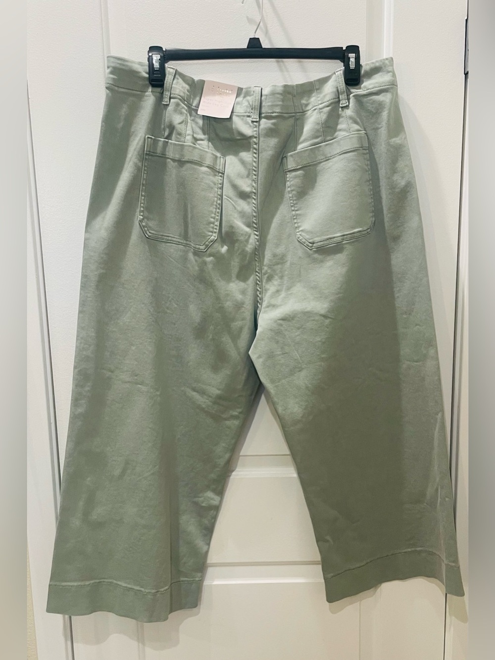 NEW…LC Lauren Conrad Super High Rise Wide-Leg Crop Jeans - Picture 3 of 4